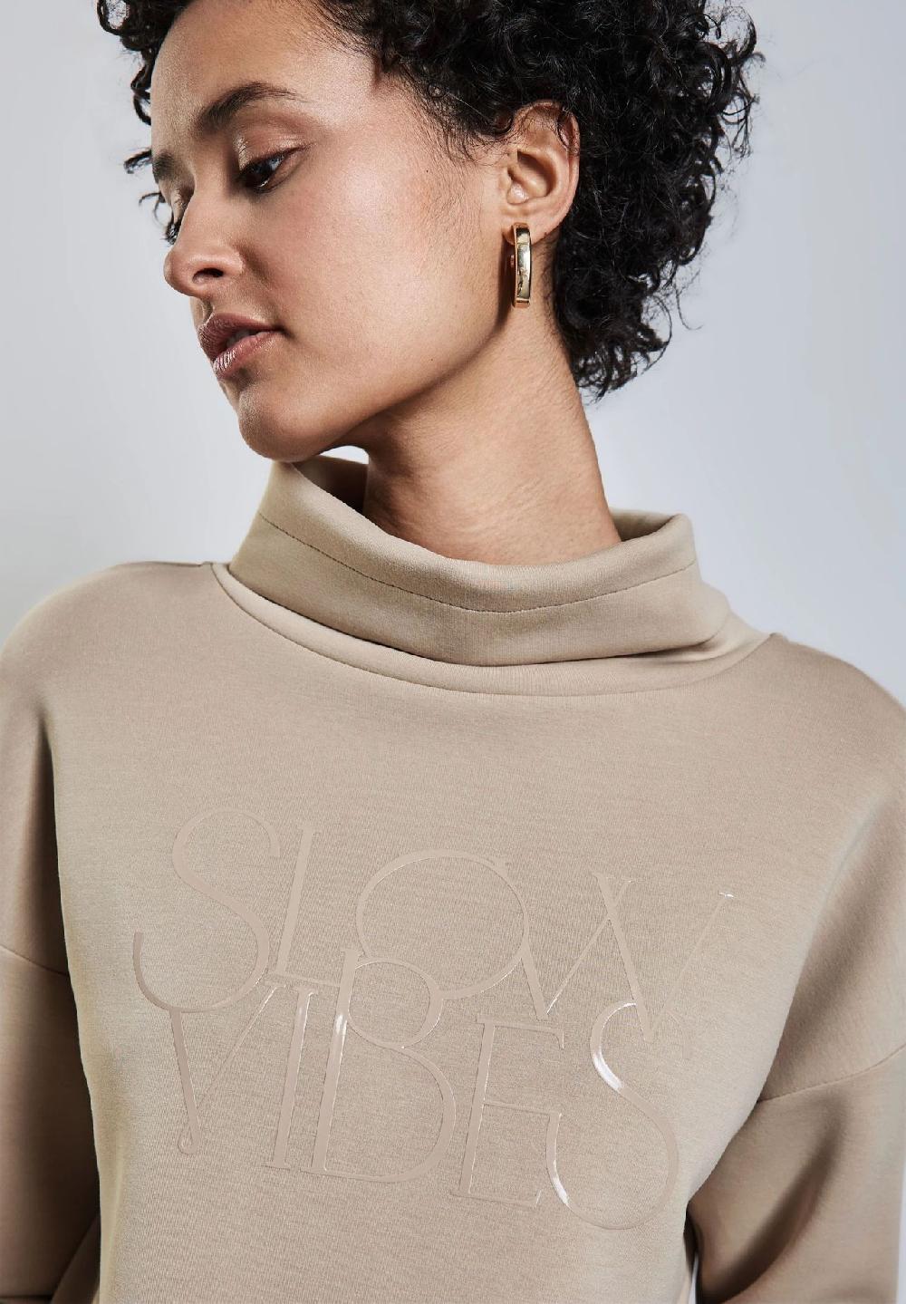 Street One Sweatshirt Schalkragen für Damen Blitzverkäufe
