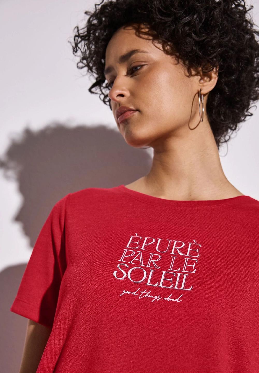 Street One T-Shirt Rundhals für Damen Rabatt