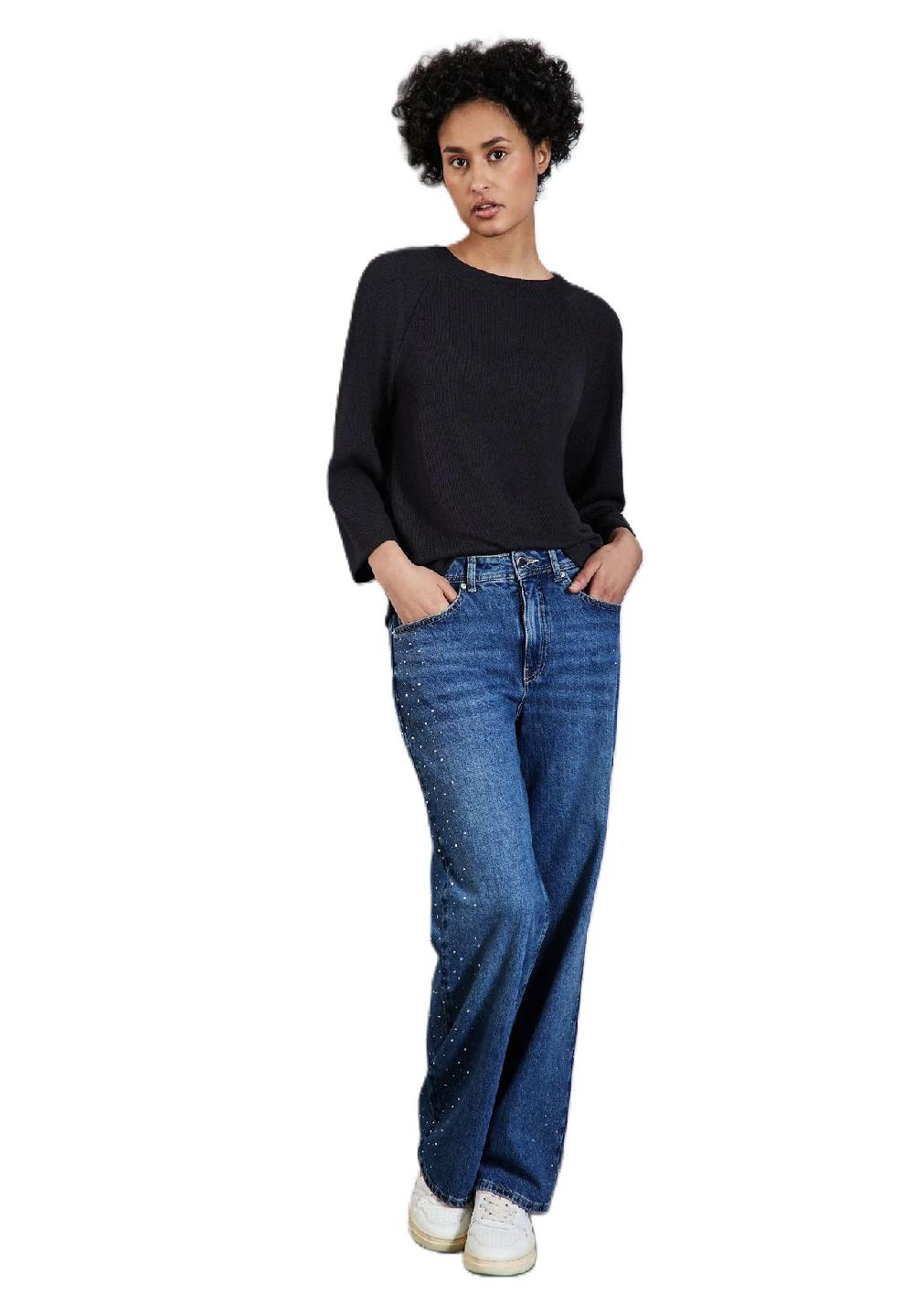 Street One Shirt 3/4-Arm U-Boot-Ausschnitt für Damen Flash Sale