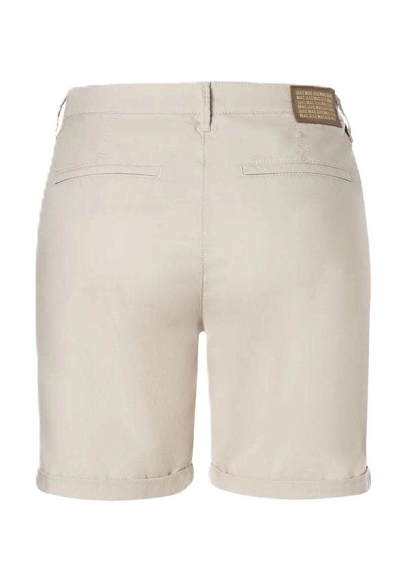 MAC Chino-Shorts Saumumschlag Paspeltaschen für Damen Meist gekauft