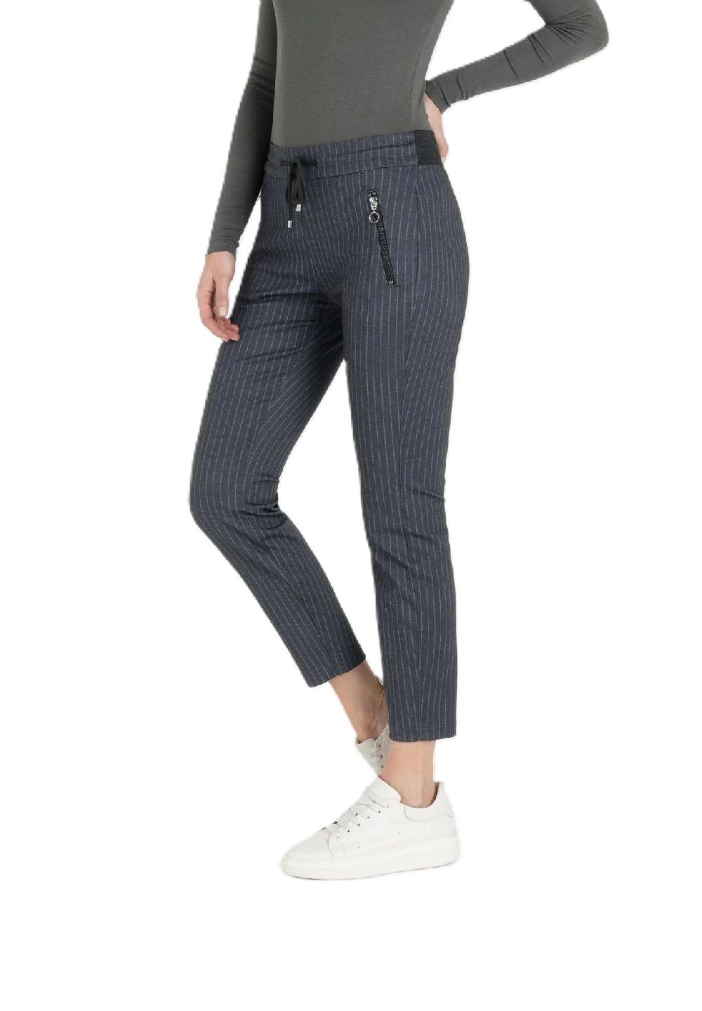 MAC Easy Smart Stoffhose 7/8-lang High Waist für Damen Flash Sale