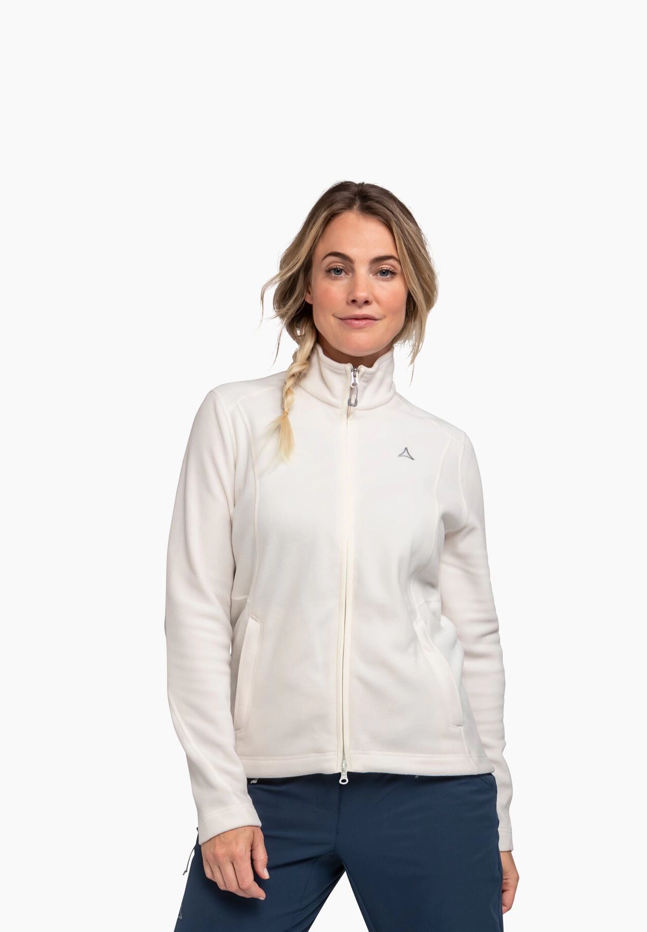 Schöffel Fleecejacke "Leona" Stehkragen Reißverschlusstaschen für Damen Black Friday
