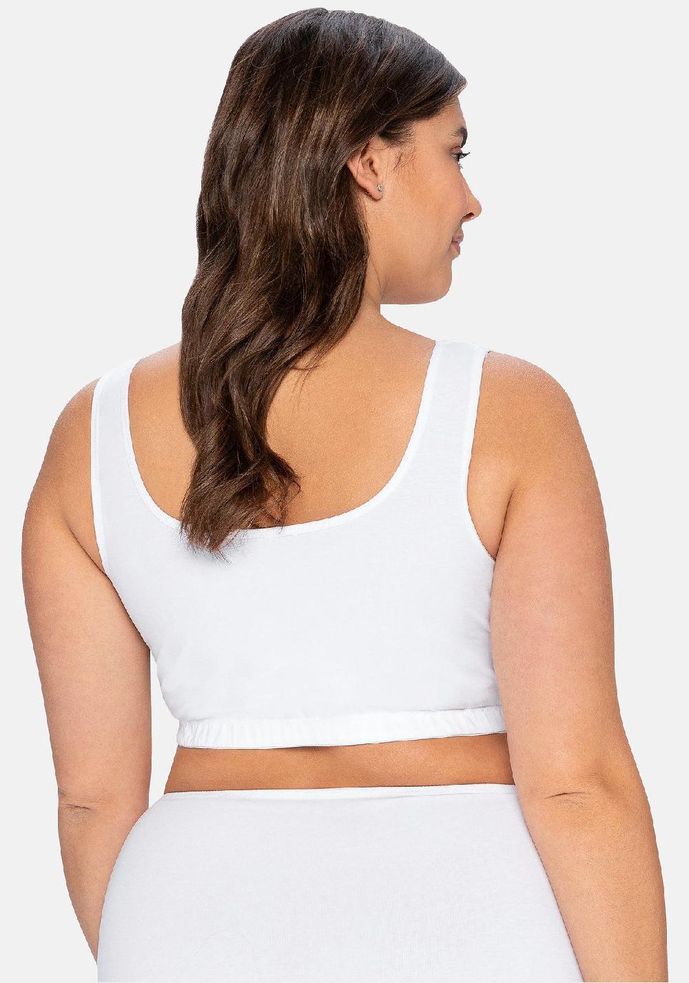sheego BH ohne Bügel in Bustier-Form mit Spitzenborte Lagerräumung