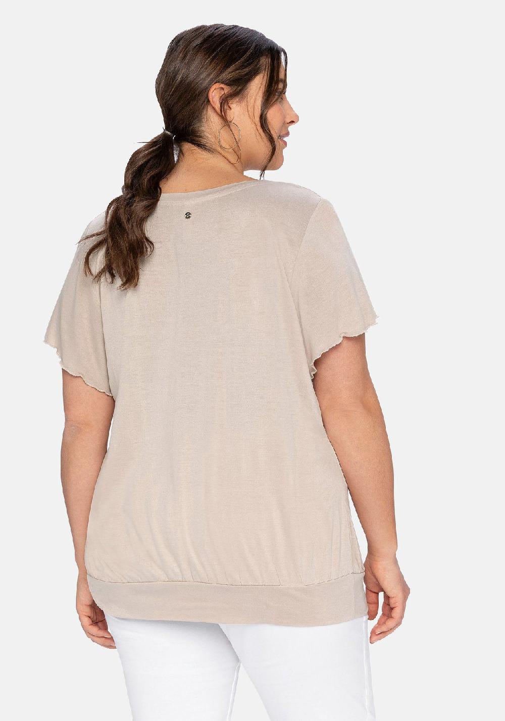 sheego T-Shirt mit Flügelärmeln Bestseller