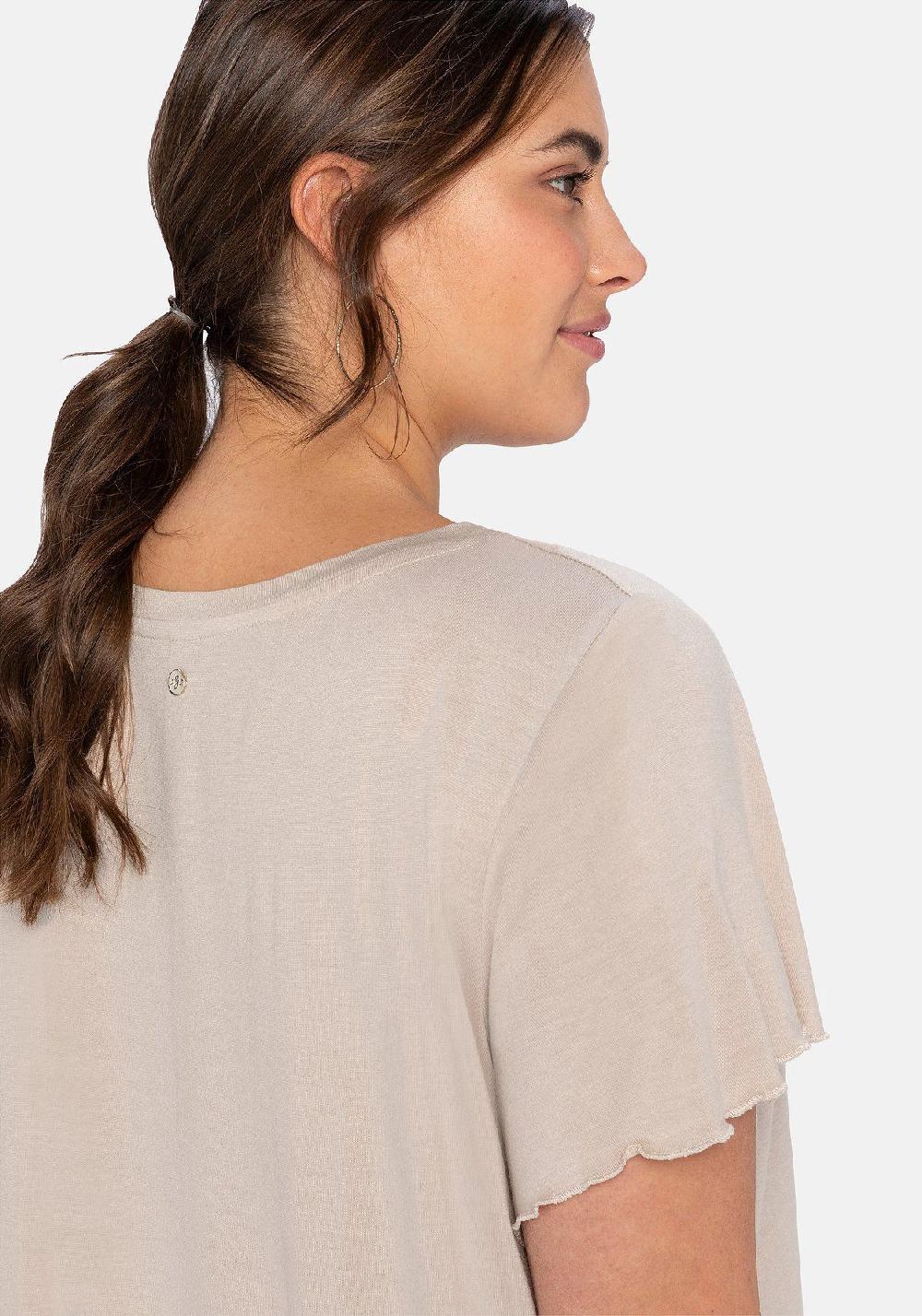 sheego T-Shirt mit Flügelärmeln Bestseller