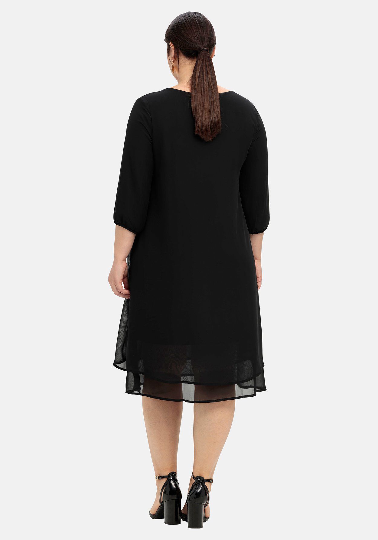 sheego Kleid in Lagen-Optik Riesige Ersparnisse