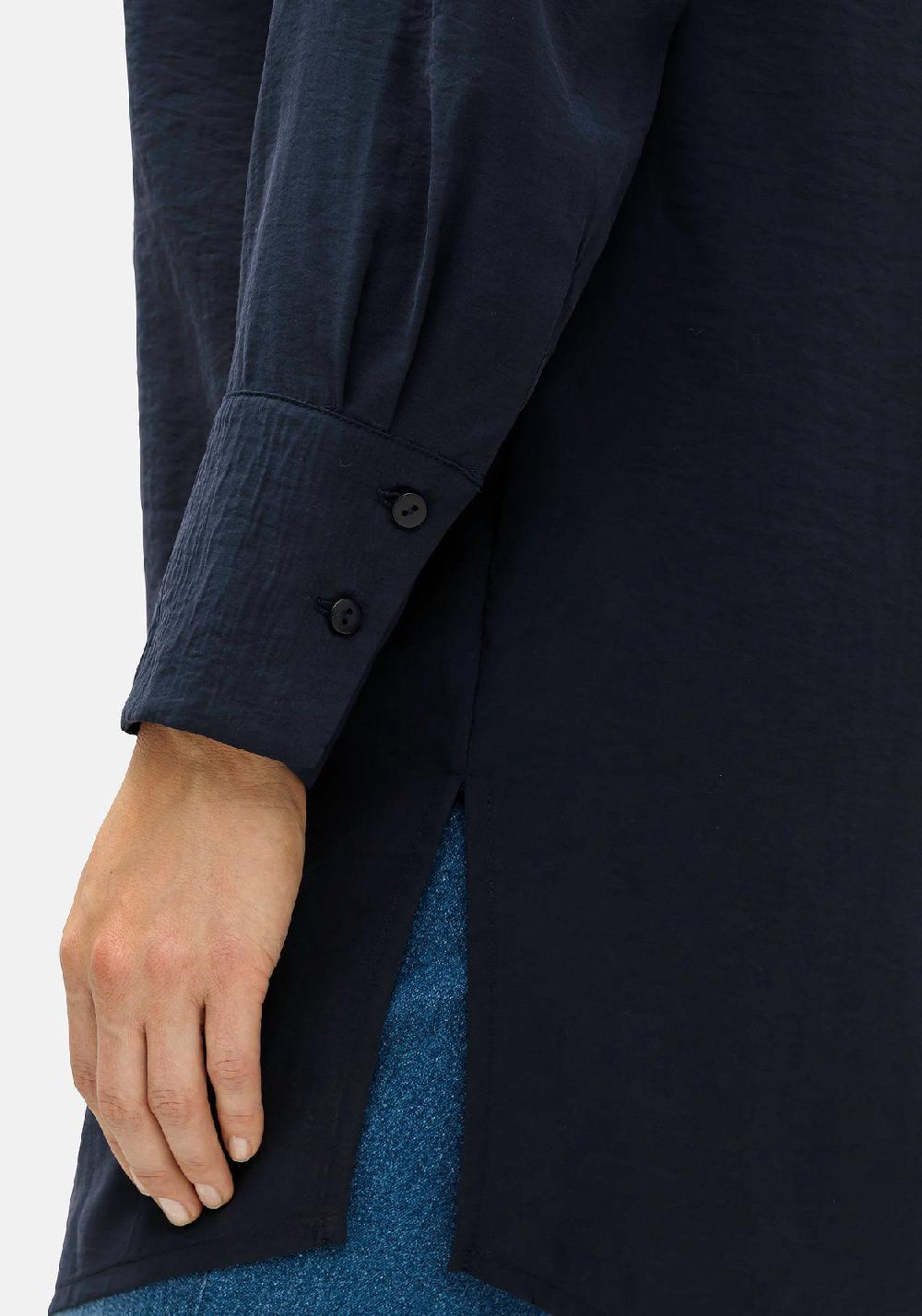 sheego Longbluse mit Raffung am Rückenteil Super Sparpreis