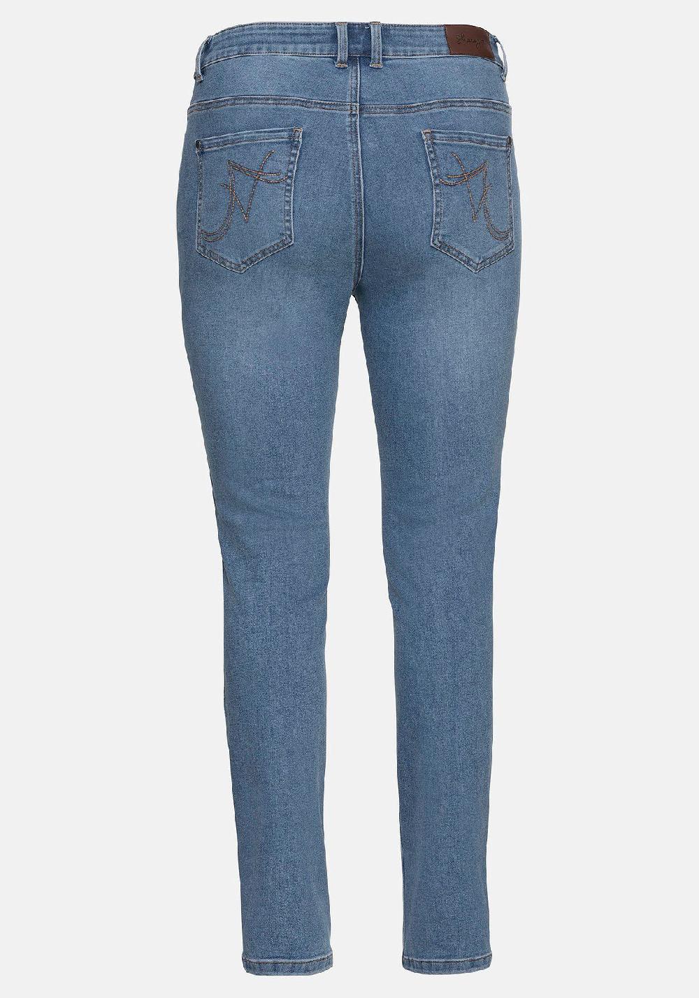 sheego Jeans Super elastisches Power-Stretch-Material Kostenlose Rückgabe