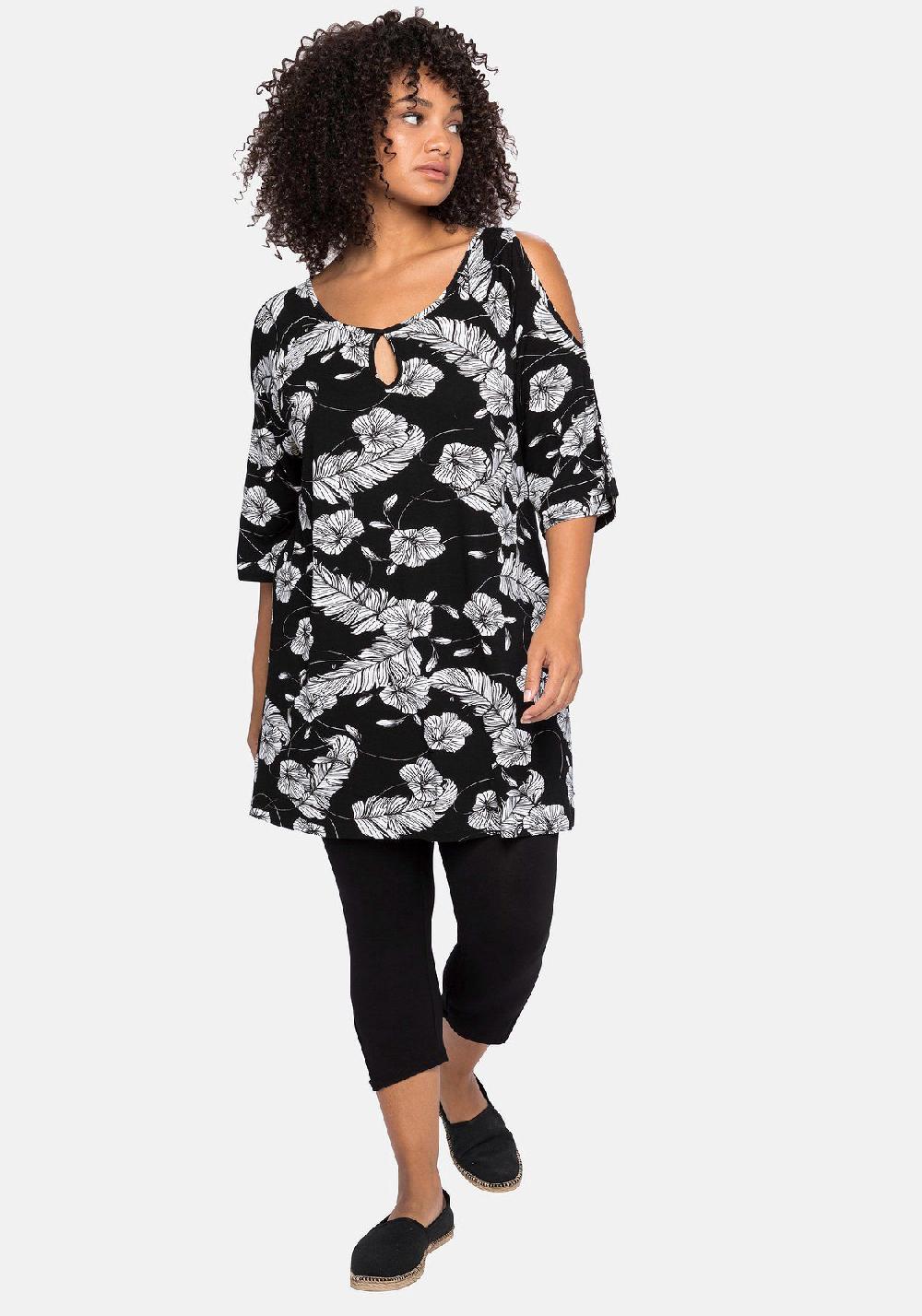 sheego Strandshirt und Leggings im Set mit Caprileggings Begrenzte Freigabe