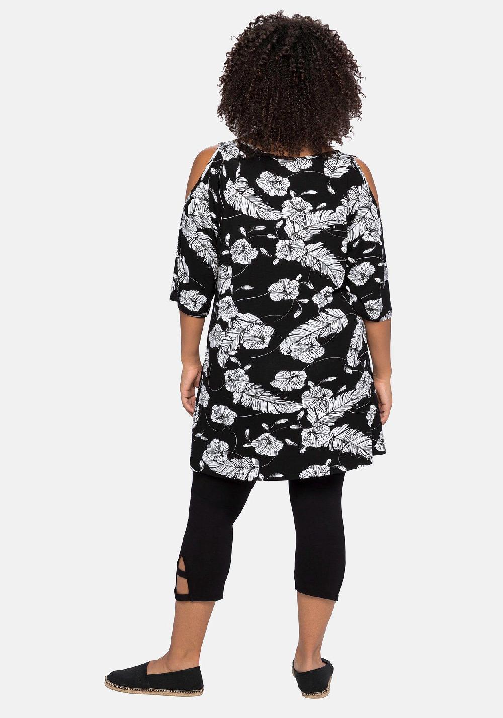 sheego Strandshirt und Leggings im Set mit Caprileggings Begrenzte Freigabe