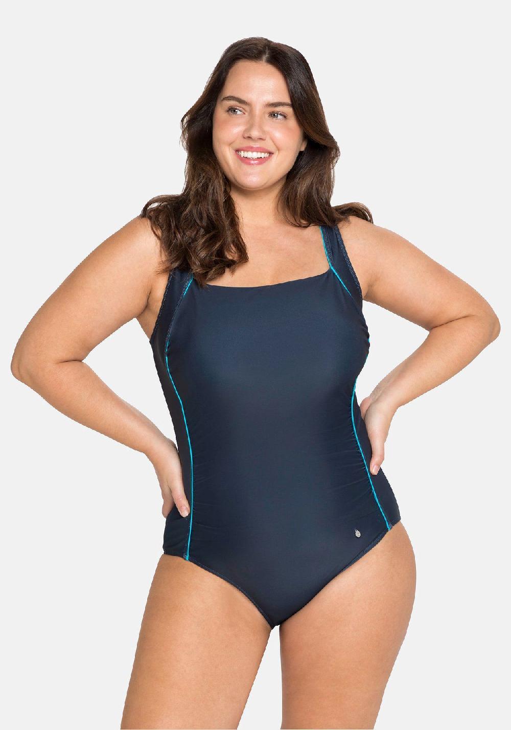 sheego Badeanzug mit verstellbaren Trägern und Shaping-Effekt JETZT KAUFEN