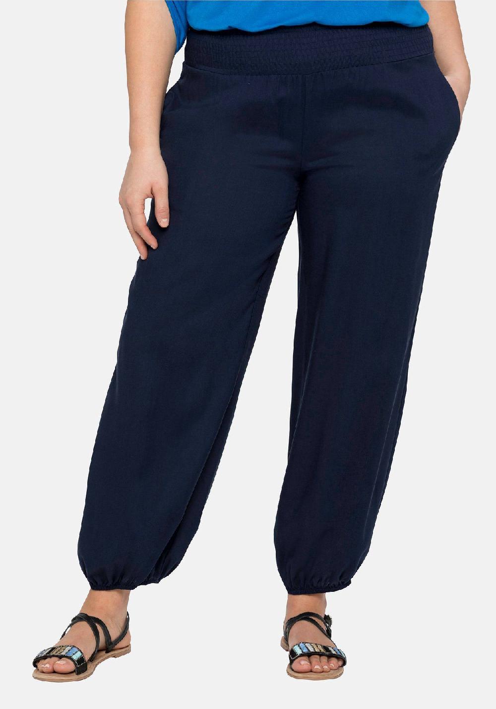 sheego Strandhose mit breitem elastischen Bund Letzter Tag