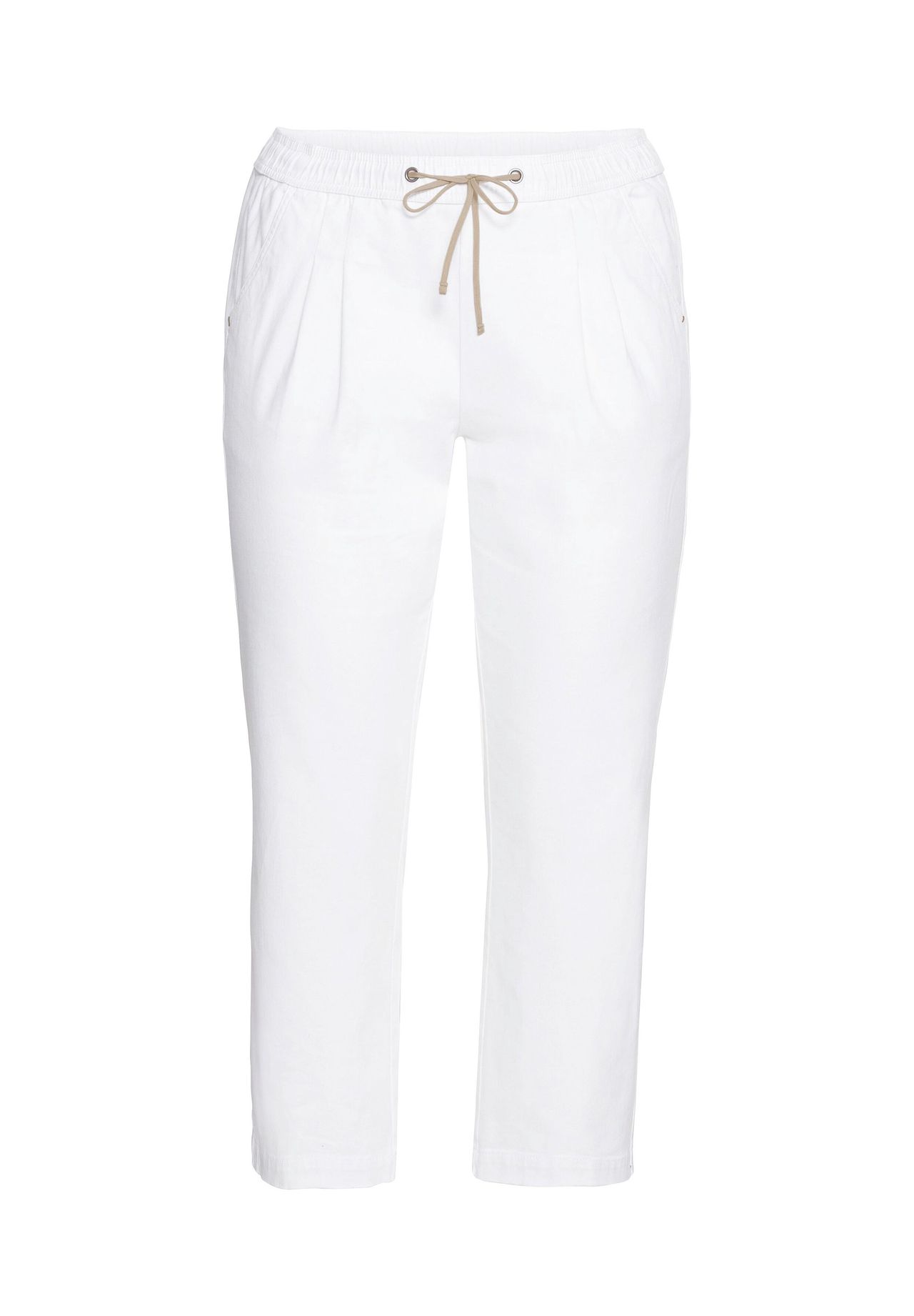 sheego Joggpants mit dehnbarem Bund und Bindeband Nur für heute