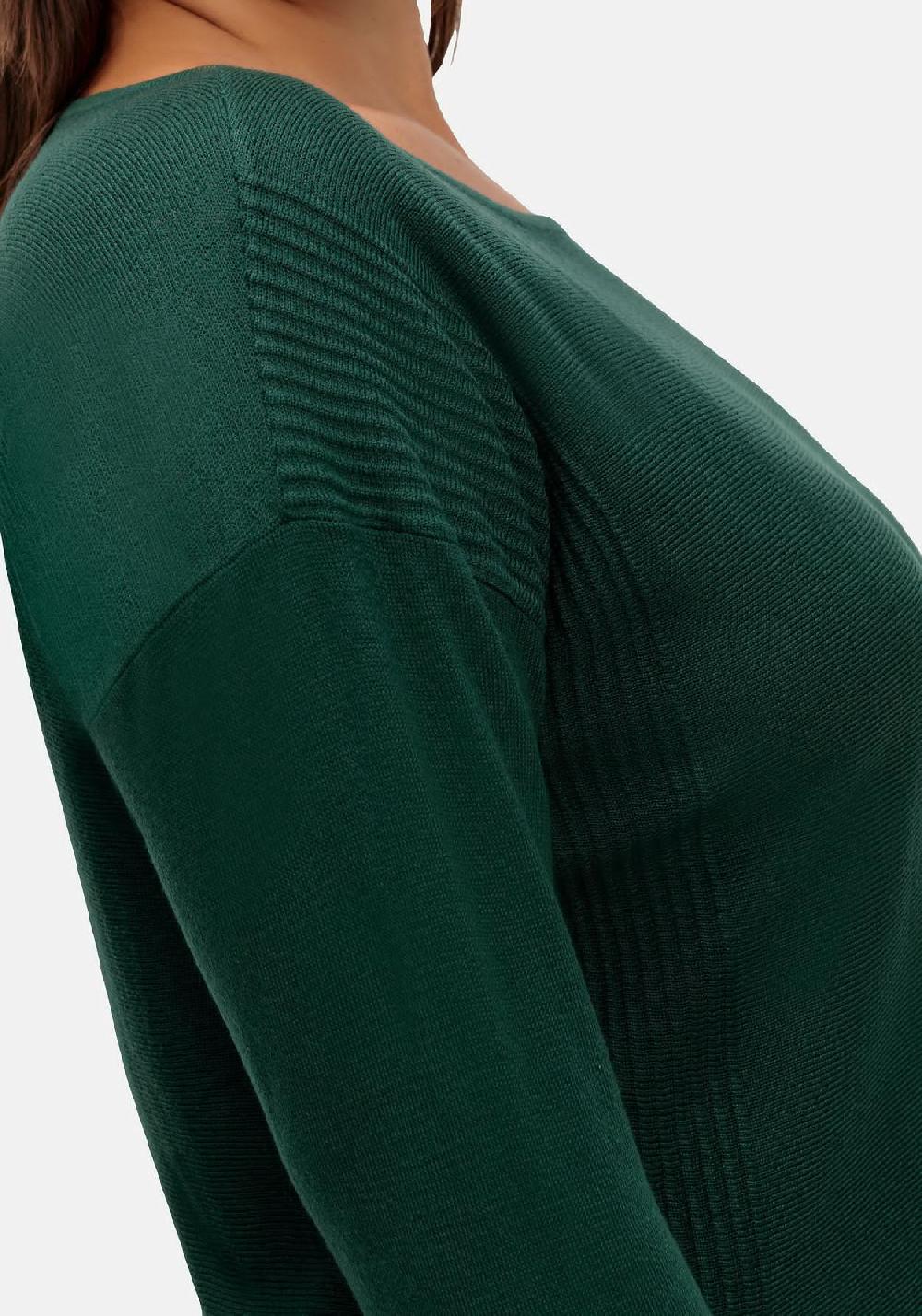 sheego Pullover mit Rundhalsausschnitt und Ripp-Details Meist gekauft