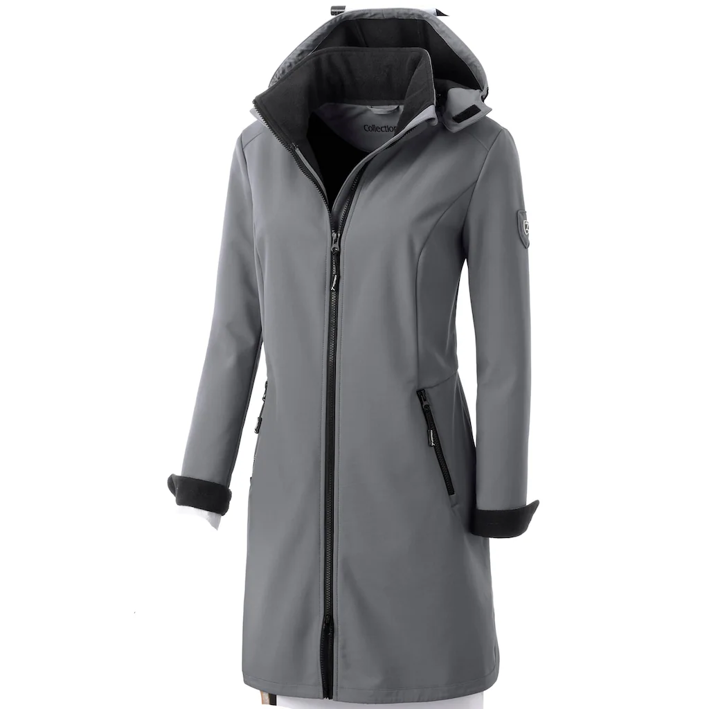 Casual Looks Softshelljacke mit Kapuze Neueste Mode