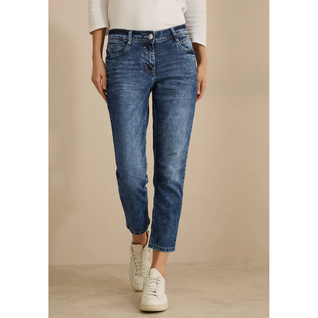 STREET ONE Slim-fit-Jeans aus Baumwolle mit Stretchanteil Bestseller