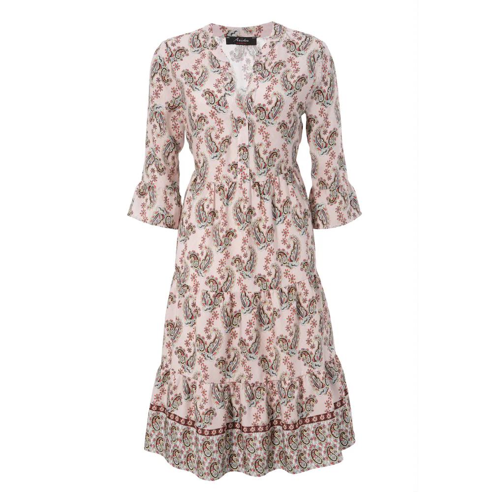 Aniston CASUAL Tunikakleid mit verspielten Paisley-Druck Kauf eins, bekomm eins gratis