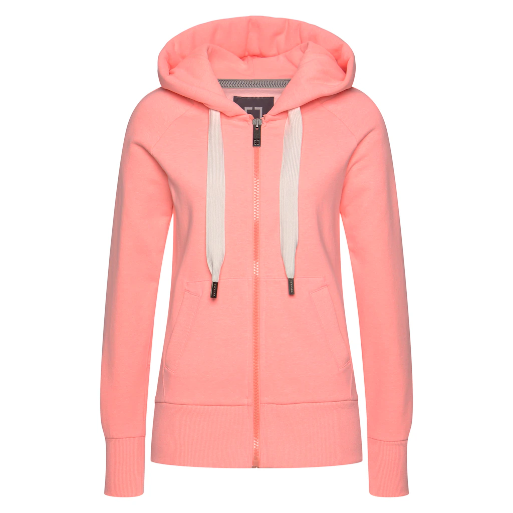 Elbsand Kapuzensweatjacke »Kelda« mit Logoprint und Taschen Freizeitjacke sportlich-casual Tägliche Deals