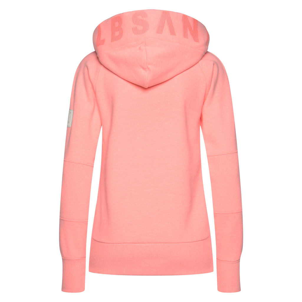Elbsand Kapuzensweatjacke »Kelda« mit Logoprint und Taschen Freizeitjacke sportlich-casual Tägliche Deals