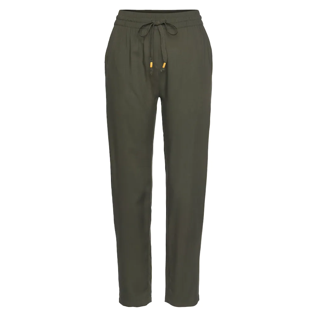 LASCANA Schlupfhose aus gewebter Viskose schmaler Schnitt Sommerhose Business-Look Super Sparpreis