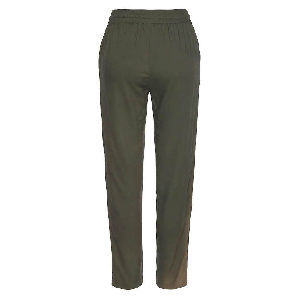 LASCANA Schlupfhose aus gewebter Viskose schmaler Schnitt Sommerhose Business-Look Super Sparpreis
