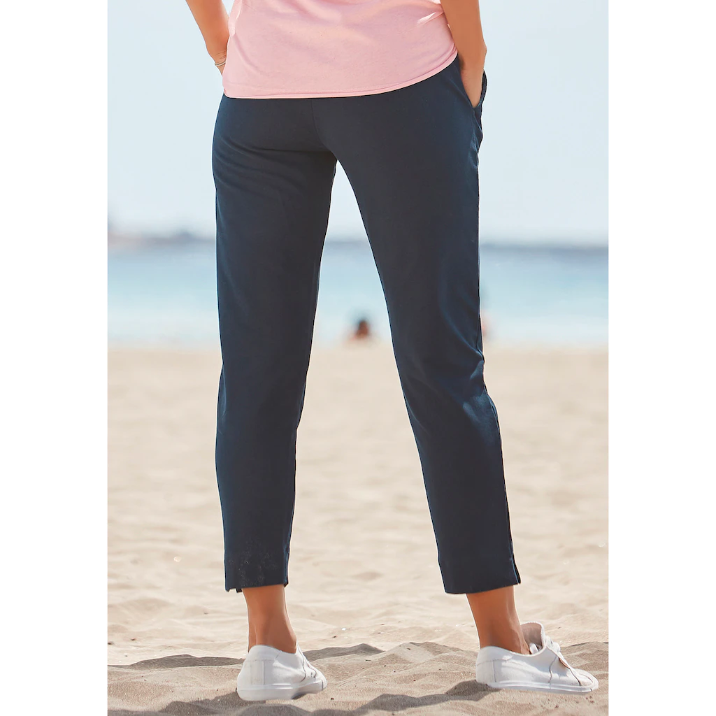 Elbsand 7/8-Hose »Ivalo« aus Sweatware Jogginghose Relaxhose Freizeitlook Bis zu 60% Rabatt