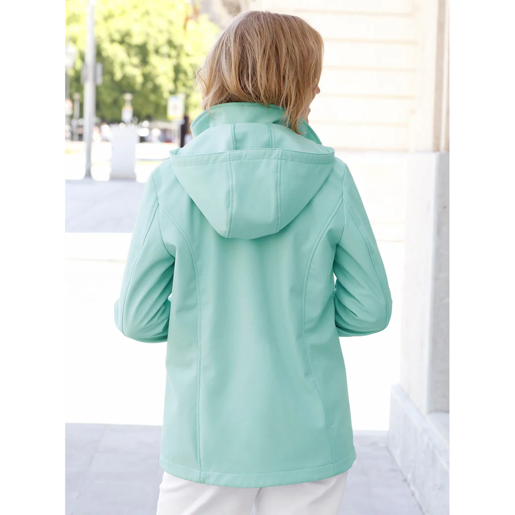 Casual Looks Softshelljacke mit Kapuze Riesige Rabatte