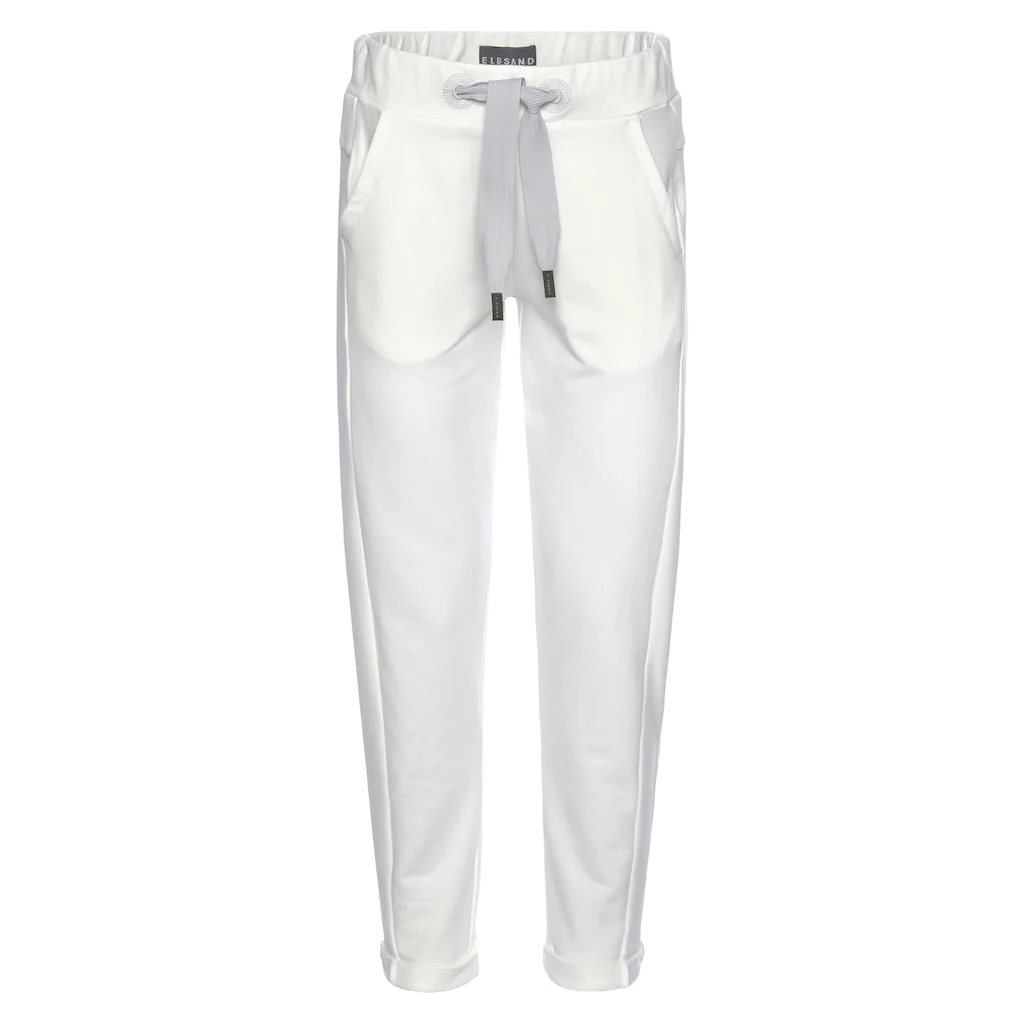 Elbsand Sweathose »Brinja« mit Logoprint am Bund und Taschen Jogginghose Relaxhose Kostenloser Versand international