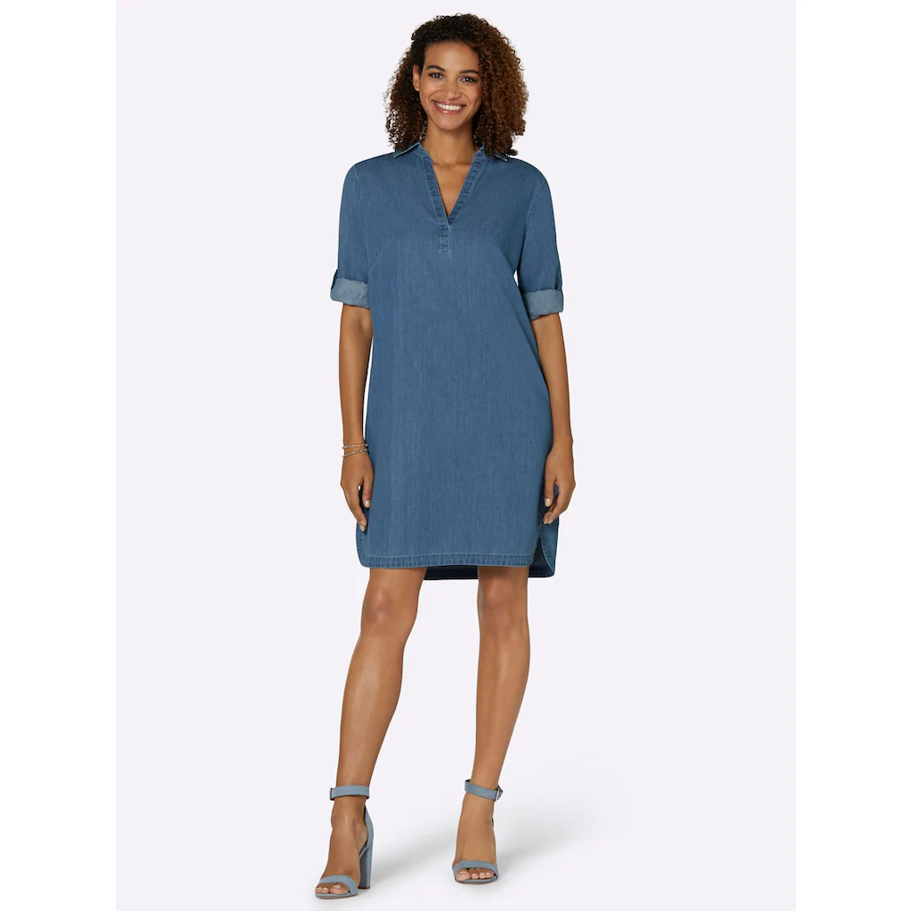 Casual Looks Jeanskleid »Jeans-Kleid« Auslauf