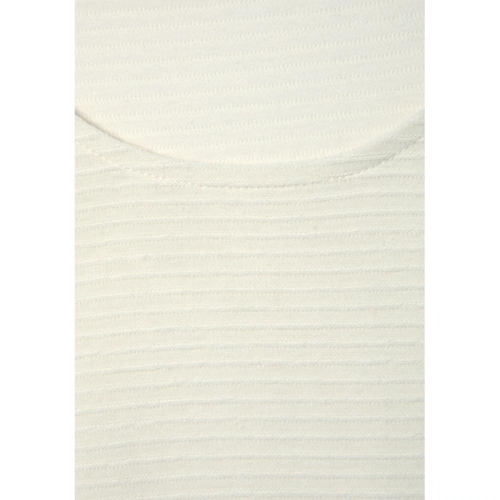 LASCANA Langarmshirt »mit Streifenstruktur« aus weicher Baumwoll-Qualität Cyber Monday