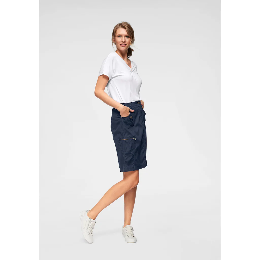 Aniston CASUAL Cargorock mit figurfreundlichen Teilungsnähten Jubiläumsangebot