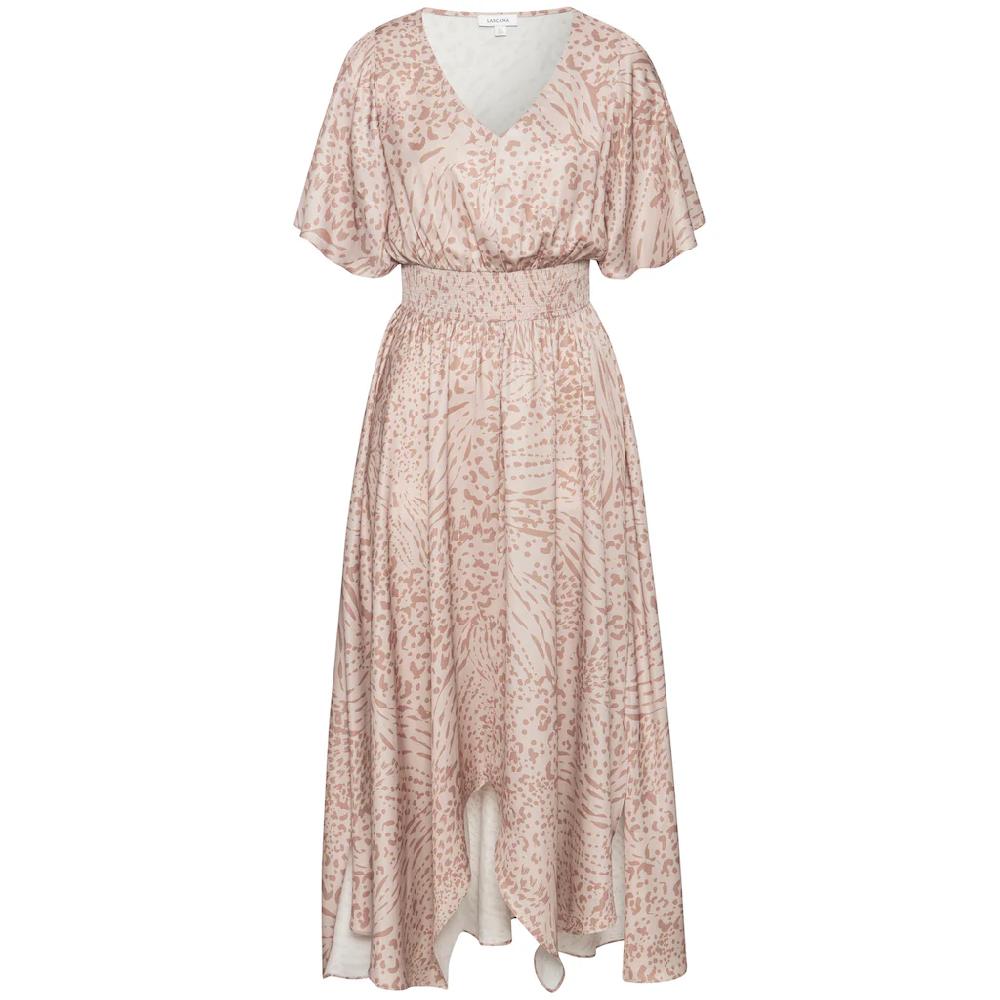 LASCANA Maxikleid mit Animalprint luftiges Sommerkleid mit Schlitzen Exklusive Angebote