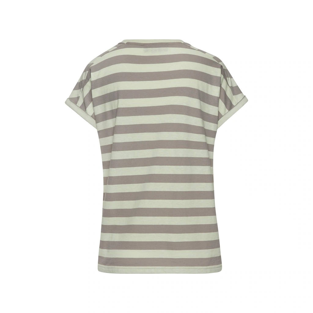 Elbsand T-Shirt »Calisa« mit Streifenmuster sportliches Kurzarmshirt aus Baumwoll-Mix Kauf eins, bekomm eins gratis