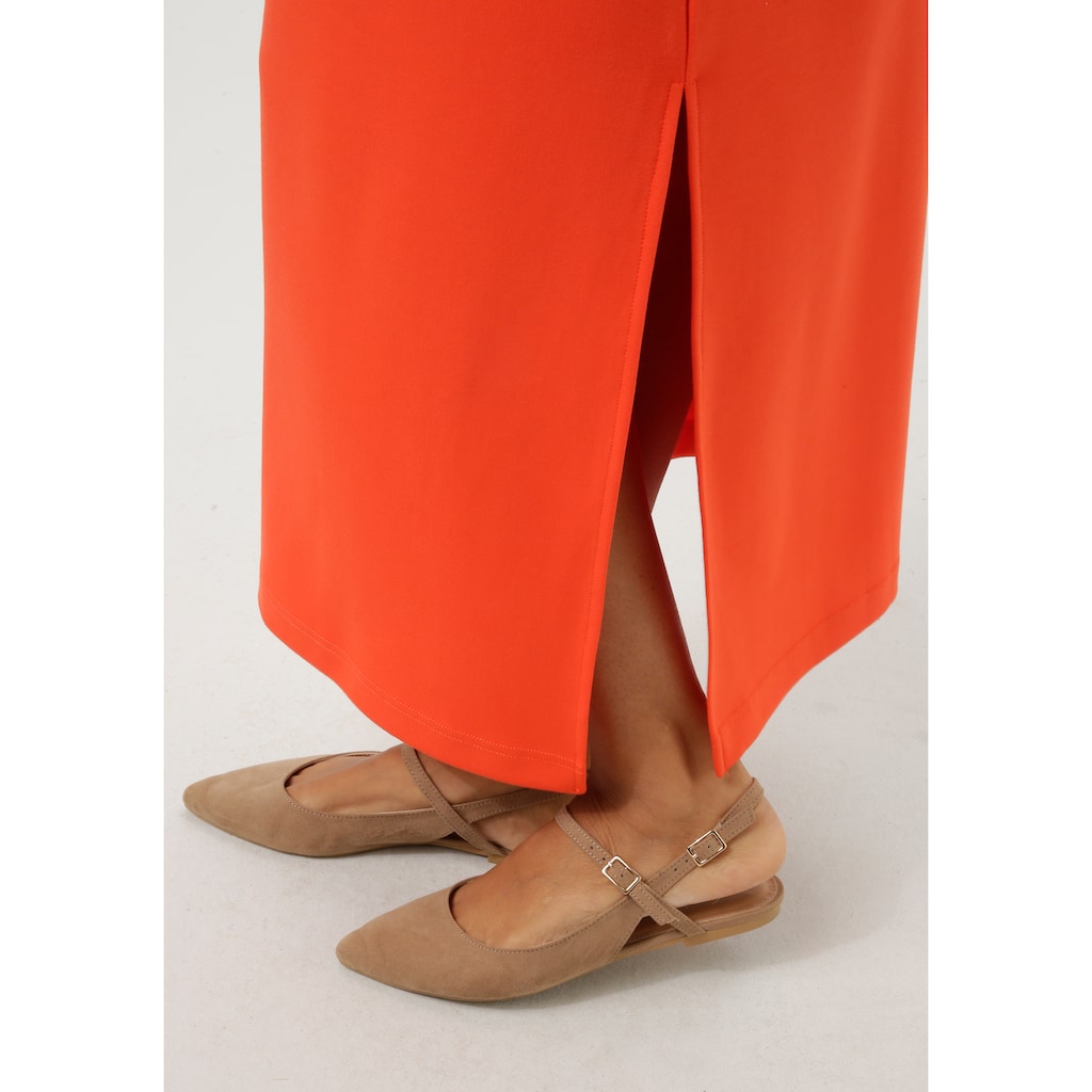 Aniston CASUAL Maxikleid mit Seitenschlitzen - NEUE KOLLEKTION Tiefpreis