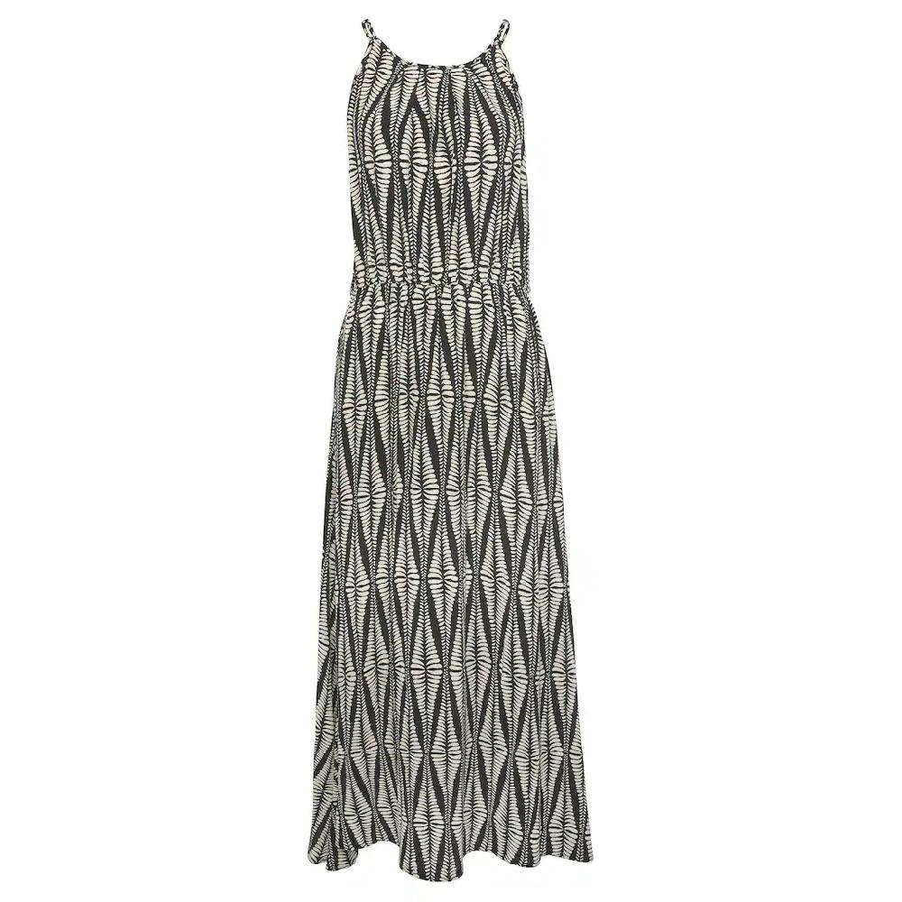 LASCANA Maxikleid aus gewebter Viskose im Alloverprint luftiges Sommerkleid Kostenlose Rückgabe