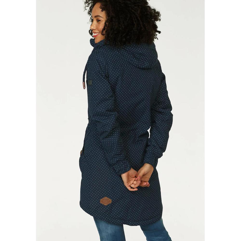Alife & Kickin Outdoorjacke »CHARLOTTEAKB« mit Kapuze gefütterter Parka Kapuzenjacke durch Bindeband tailliert Neueste Stile