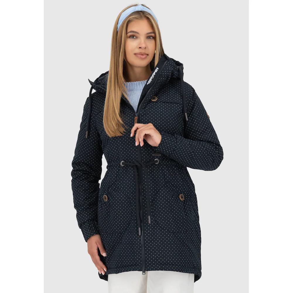 Alife & Kickin Outdoorjacke »CHARLOTTEAKB« mit Kapuze gefütterter Parka Kapuzenjacke durch Bindeband tailliert Neueste Stile