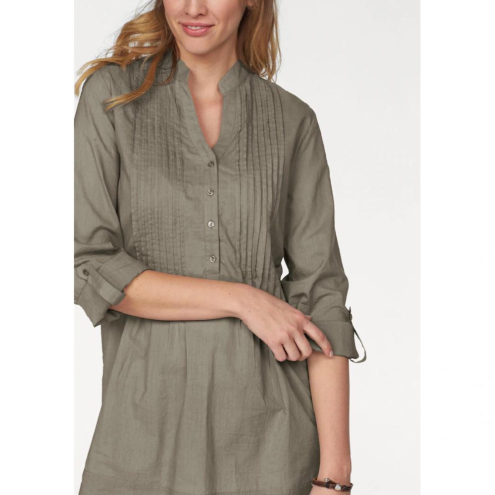Aniston CASUAL Longbluse mit dekorativer Biesenverarbeitung Black Friday Preise