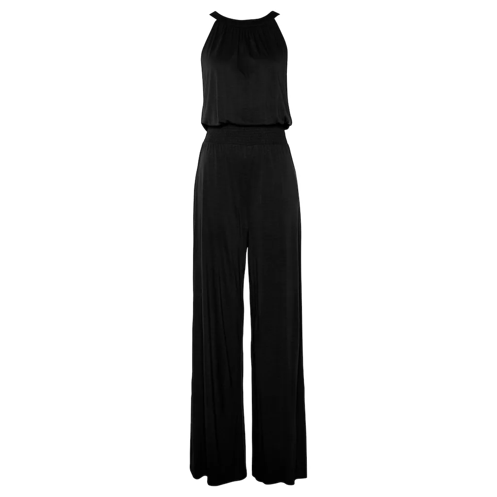 s.Oliver Overall mit breitem Smokeinsatz eleganter Jumpsuit festlich Preisnachlass