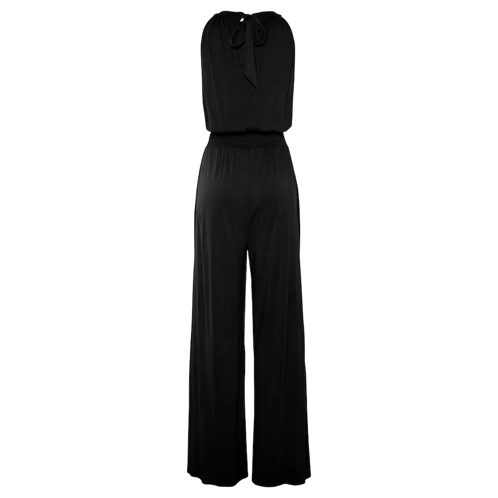 s.Oliver Overall mit breitem Smokeinsatz eleganter Jumpsuit festlich Preisnachlass