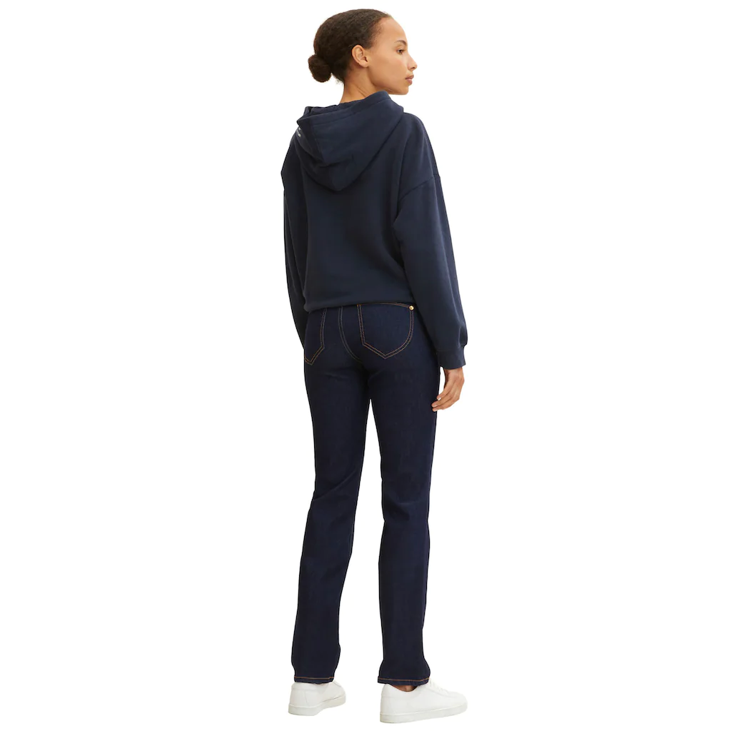TOM TAILOR Gerade Jeans »Alexa Straight« mit Kontrastnähten Cyber Monday