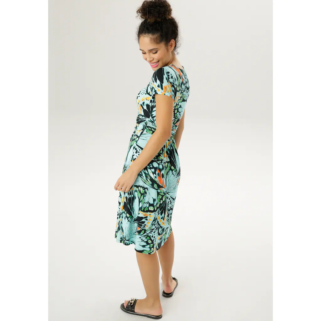Aniston SELECTED Sommerkleid mit extravagantem Druck Jubiläumsangebot