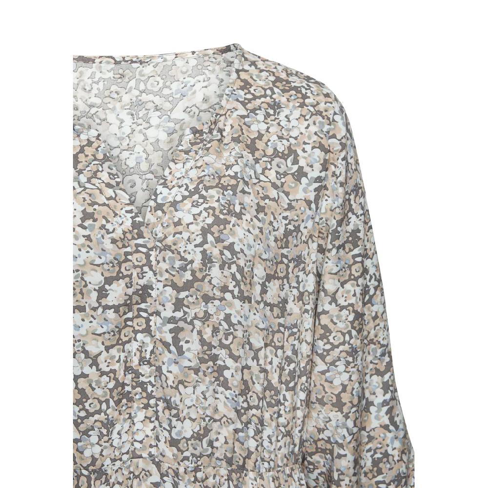 Vivance Maxikleid mit Alloverprint und Volants langärmlig Druckkleid casual-chic Exklusive Angebote