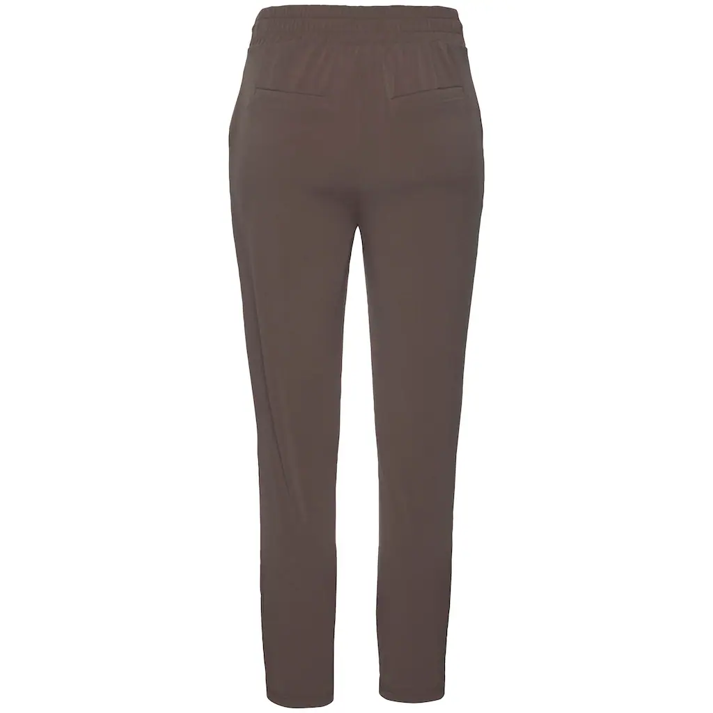 LASCANA Schlupfhose aus glatter Jerseyqualität leichte Sommerhose mit Taschen bügelfrei Blitzangebot