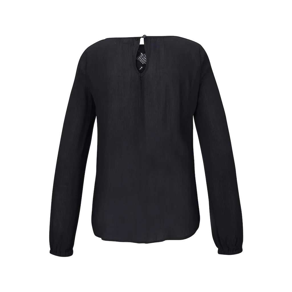 Buffalo Spitzenbluse aus gewebter Viskose sommerlich Boho-Style Tiefpreis