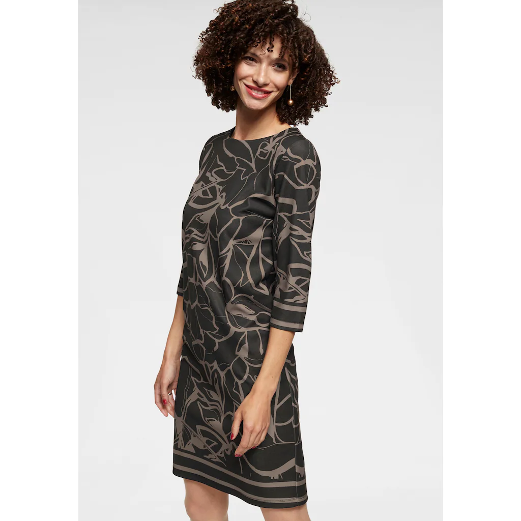 Aniston SELECTED Jerseykleid mit interessantem Allover-Print