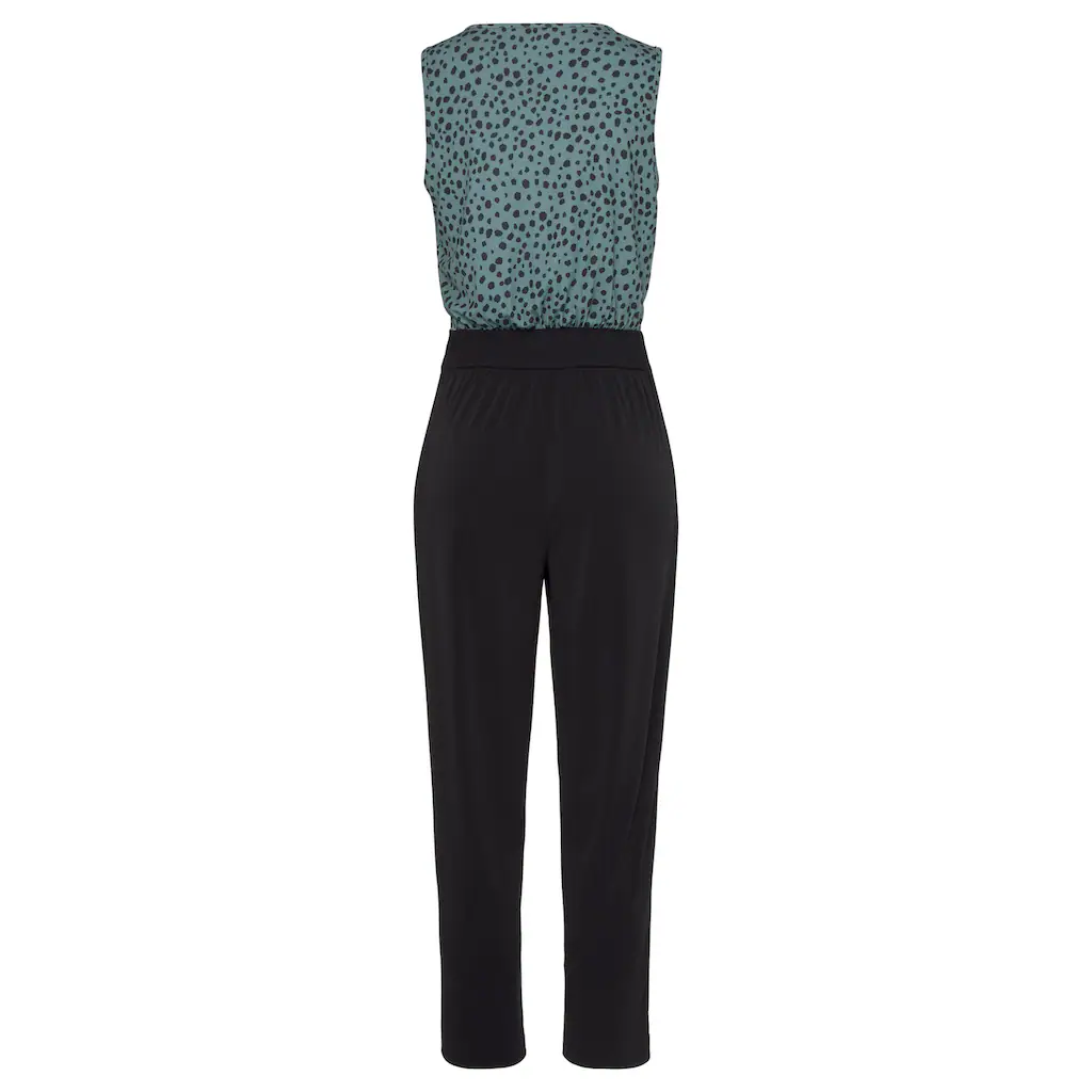LASCANA Overall mit überlappendem Oberteil eleganter Jumpsuit Business-Look Meist gekauft