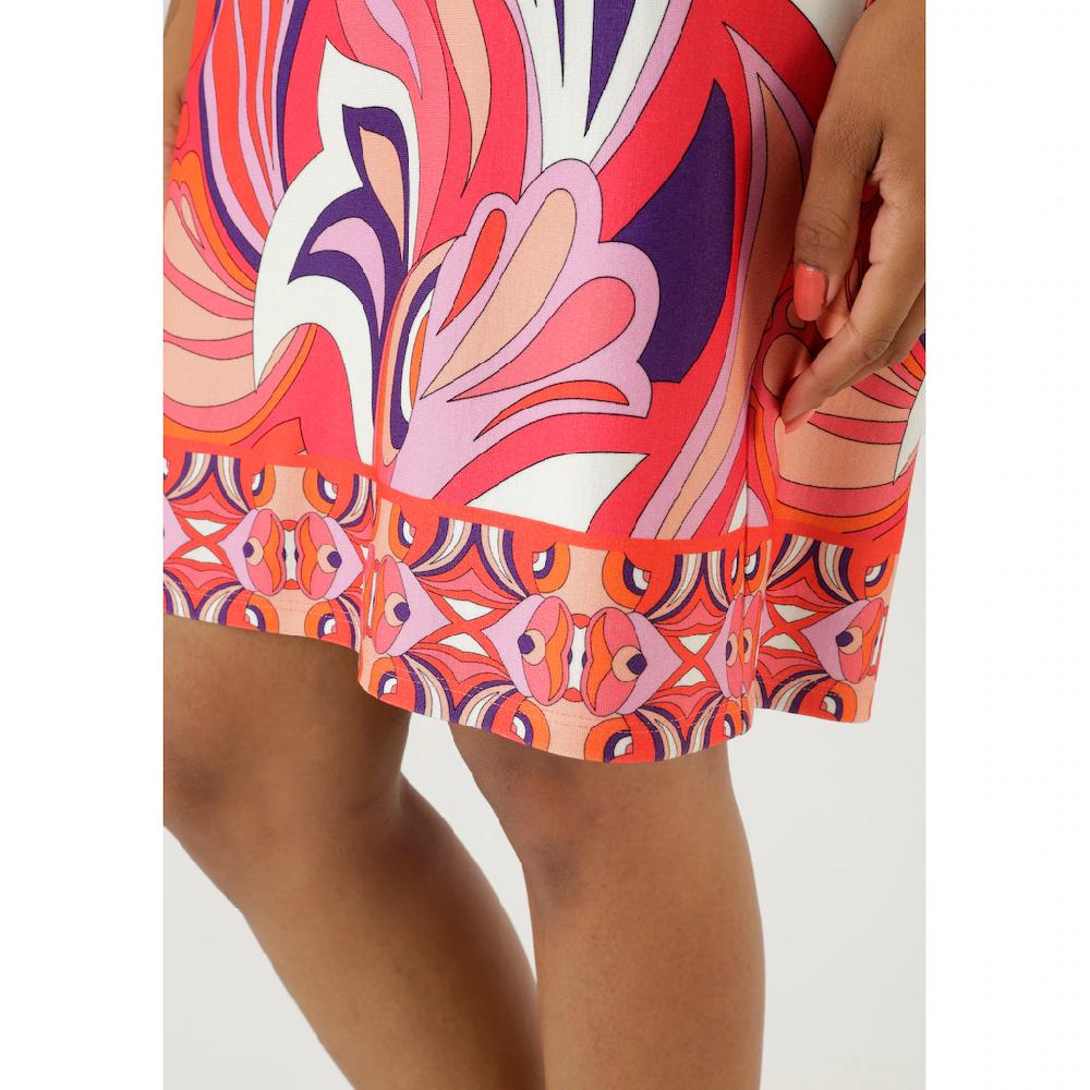 Aniston SELECTED Sommerkleid mit extravaganten graphischen Druck - NEUE KOLLEKTION Kostenloser Versand