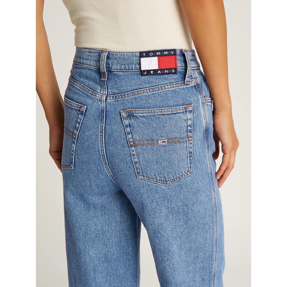 Tommy Jeans Weite Jeans »Claire High Rise« mit Logo-Badge Sonderangebot
