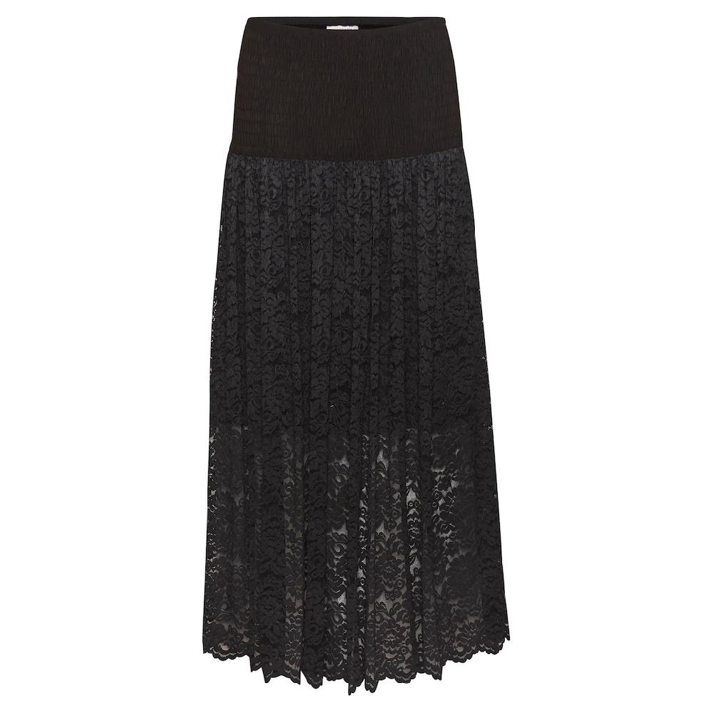 LASCANA 2-in-1-Kleid aus geblümter Spitze Sommerkleid oder Maxirock elastisch Preisnachlass